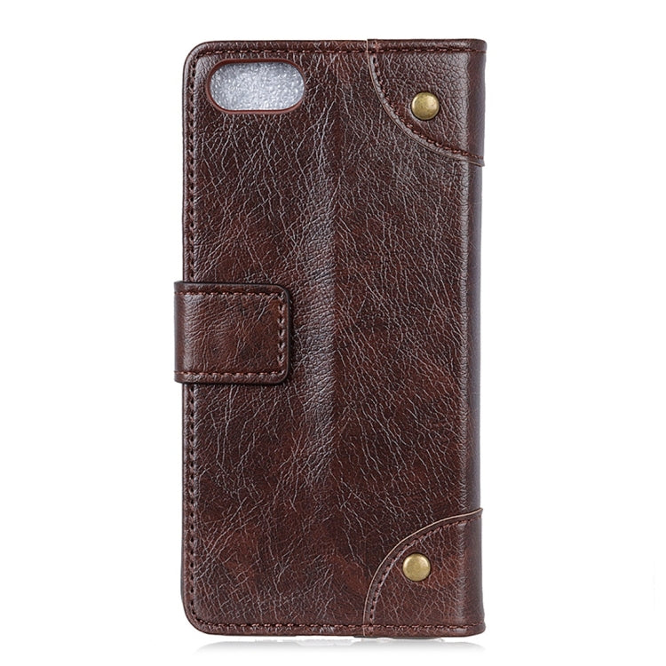 For OPPO Reno A Copper Buckle Nappa Texture Horizontal Flip Leather Case with Holder & Card Slots & Wallet