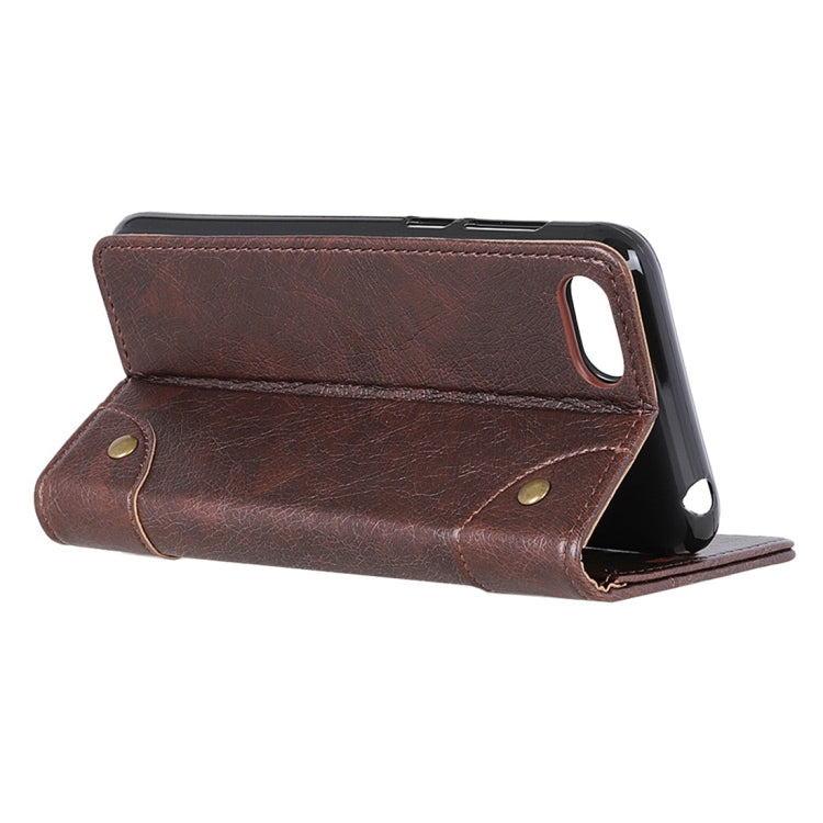 For OPPO Reno A Copper Buckle Nappa Texture Horizontal Flip Leather Case with Holder & Card Slots & Wallet