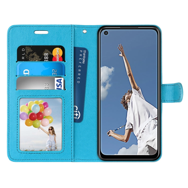 For OPPO A52 / A92 / A72 5G Pure Color Horizontal Flip PU Leather Case with Holder & Card Slots & Wallet & Photo Frame