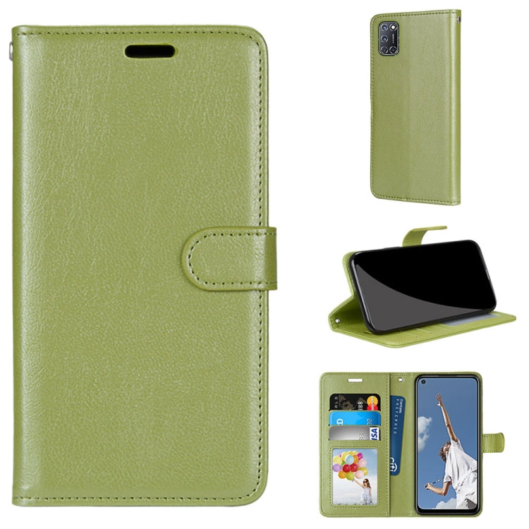 For OPPO A52 / A92 / A72 5G Pure Color Horizontal Flip PU Leather Case with Holder & Card Slots & Wallet & Photo Frame