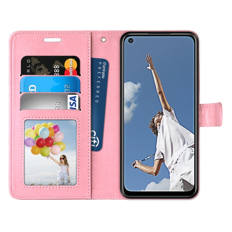 For OPPO A52 / A92 / A72 5G Pure Color Horizontal Flip PU Leather Case with Holder & Card Slots & Wallet & Photo Frame