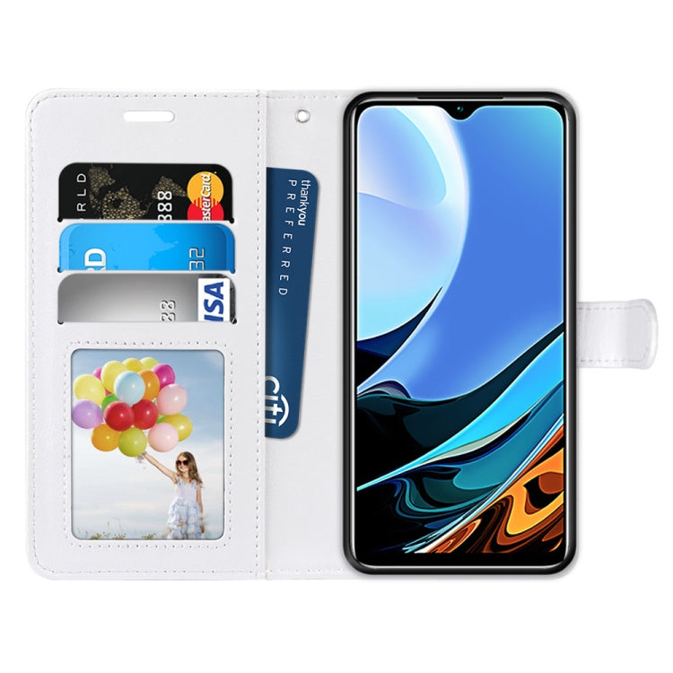For Xiaomi Redmi 9 Power / Note 9 4G Pure Color Horizontal Flip PU Leather Case with Holder & Card Slots & Wallet & Photo Frame