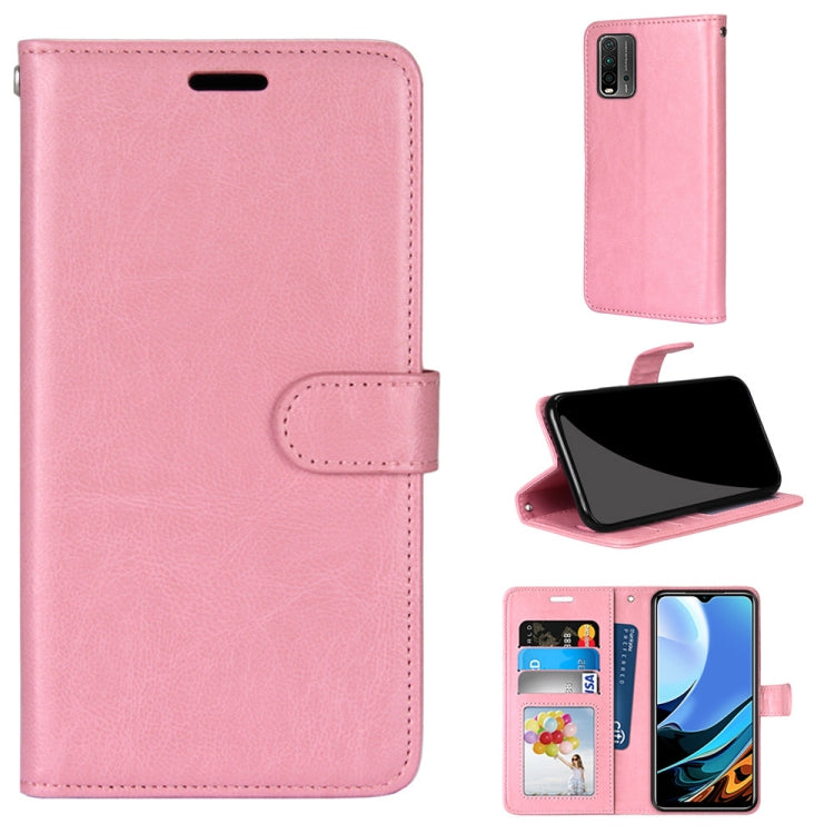 For Xiaomi Redmi 9 Power / Note 9 4G Pure Color Horizontal Flip PU Leather Case with Holder & Card Slots & Wallet & Photo Frame