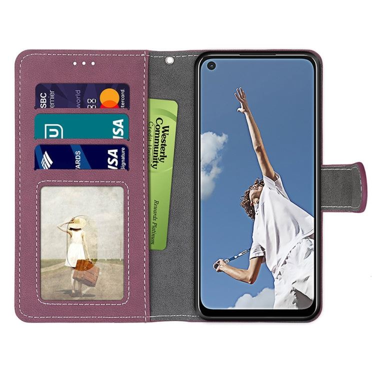 For OPPO A52 / A92 / A72 Retro Frosted Horizontal Flip PU Leather Case with Holder & Card Slots & Wallet & Photo Frame