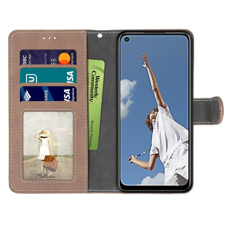 For OPPO A52 / A92 / A72 Retro Frosted Horizontal Flip PU Leather Case with Holder & Card Slots & Wallet & Photo Frame