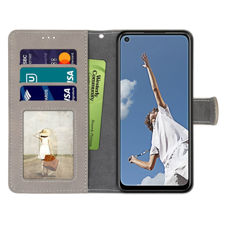 For OPPO A52 / A92 / A72 Retro Frosted Horizontal Flip PU Leather Case with Holder & Card Slots & Wallet & Photo Frame