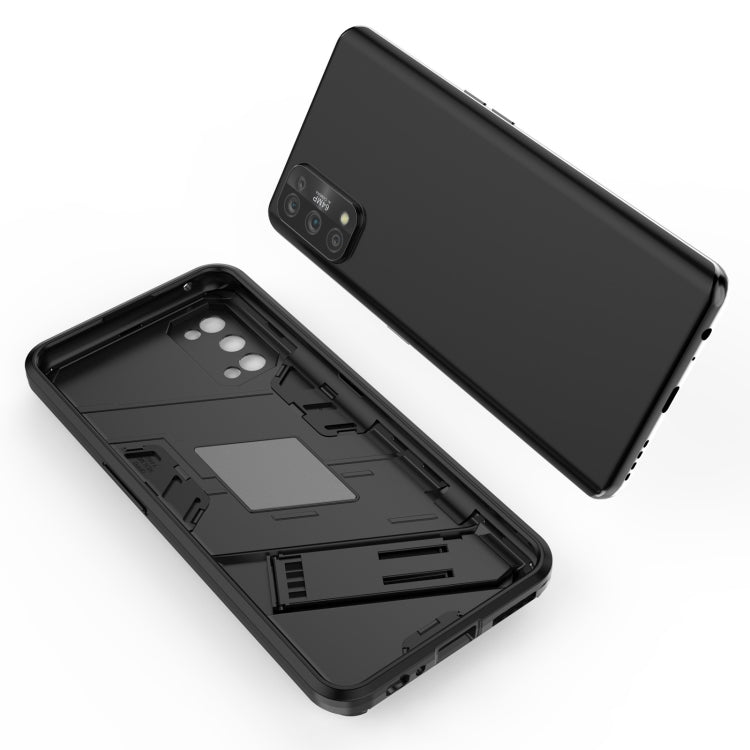For OPPO Realme 7 Pro Punk Armor 2 in 1 PC + TPU Shockproof Case with Invisible Holder