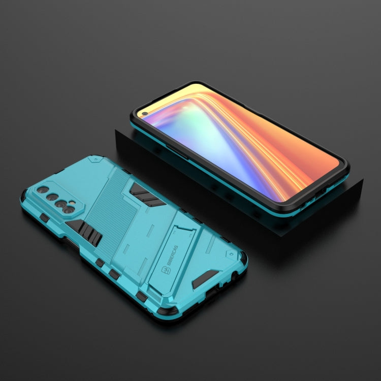 For OPPO Realme 7 Punk Armor 2 in 1 PC + TPU Shockproof Case with Invisible Holder