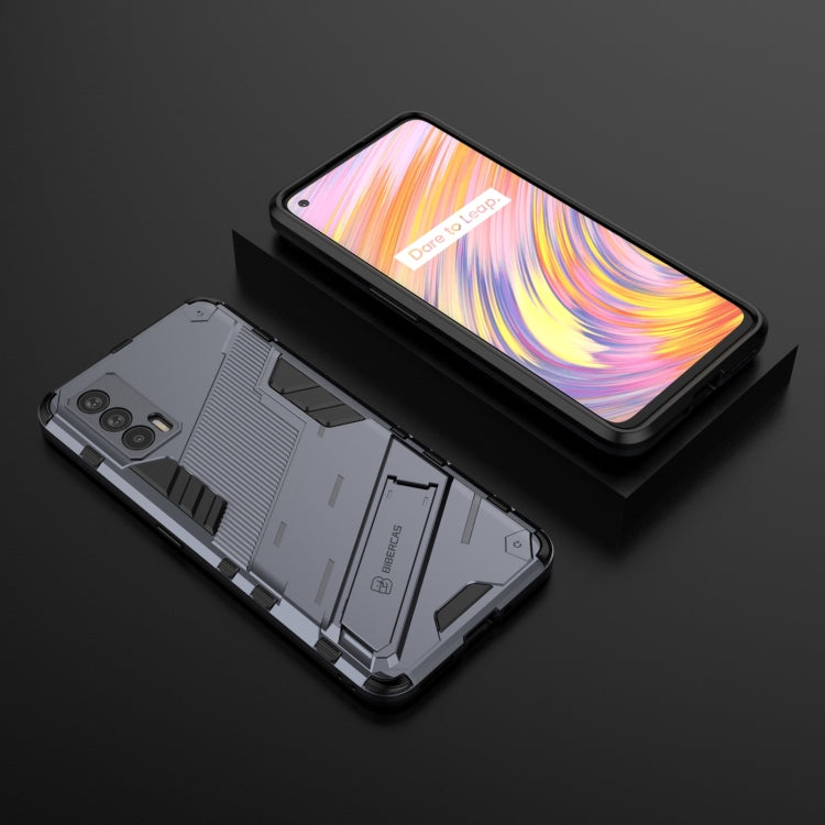 For OPPO Realme V15 Punk Armor 2 in 1 PC + TPU Shockproof Case with Invisible Holder