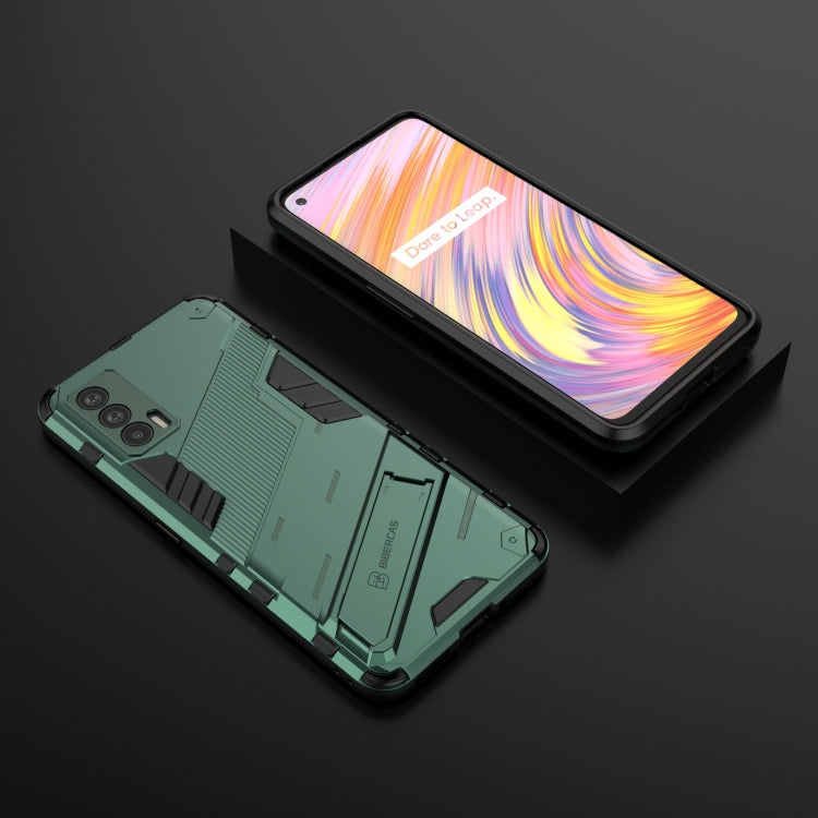 For OPPO Realme V15 Punk Armor 2 in 1 PC + TPU Shockproof Case with Invisible Holder