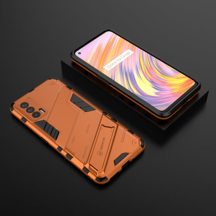 For OPPO Realme V15 Punk Armor 2 in 1 PC + TPU Shockproof Case with Invisible Holder