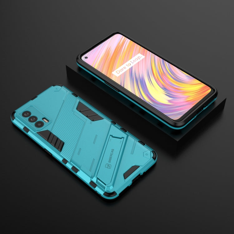 For OPPO Realme V15 Punk Armor 2 in 1 PC + TPU Shockproof Case with Invisible Holder