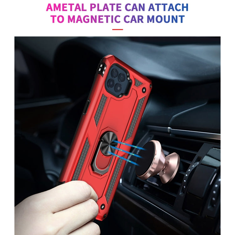 For OPPO Reno4 Lite Shockproof TPU + PC Protective Case with 360 Degree Rotating Holder