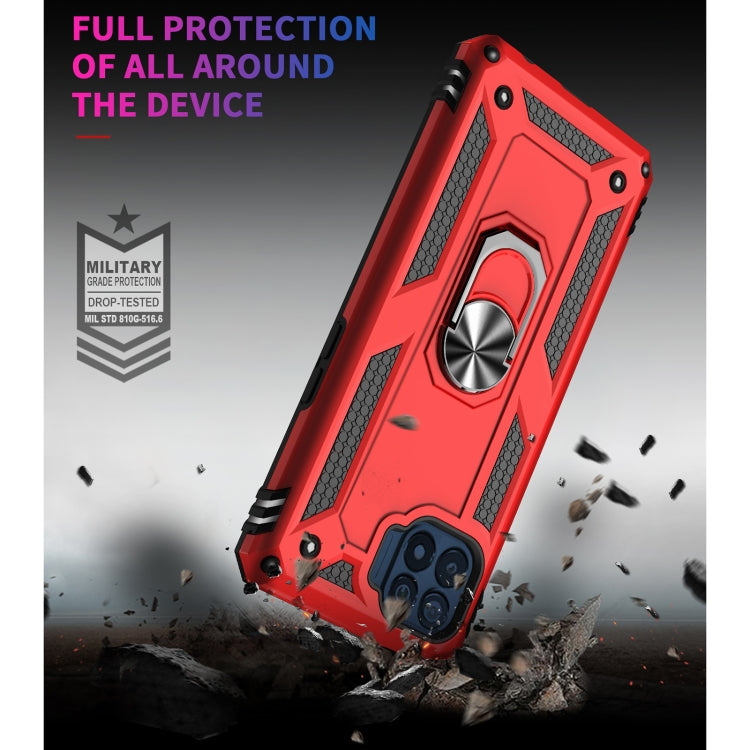 For OPPO Reno4 Lite Shockproof TPU + PC Protective Case with 360 Degree Rotating Holder