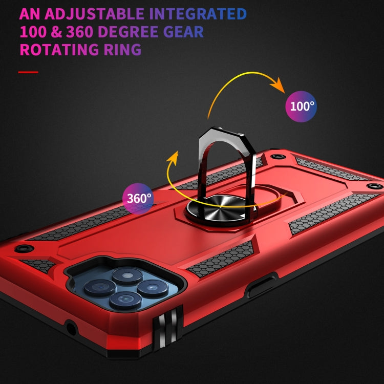 For OPPO Reno4 Lite Shockproof TPU + PC Protective Case with 360 Degree Rotating Holder