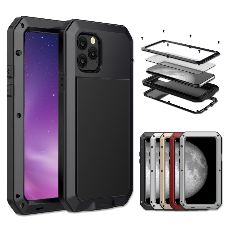 For iPhone 11 Pro Max Metal Armor Triple Proofing Protective Case