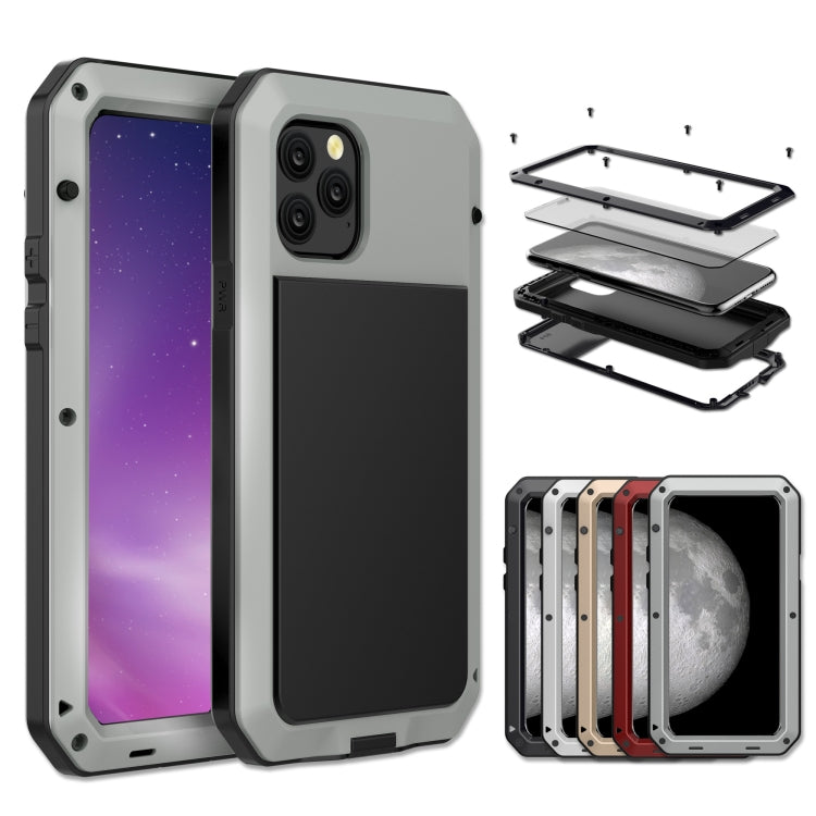 For iPhone 11 Pro Max Metal Armor Triple Proofing Protective Case