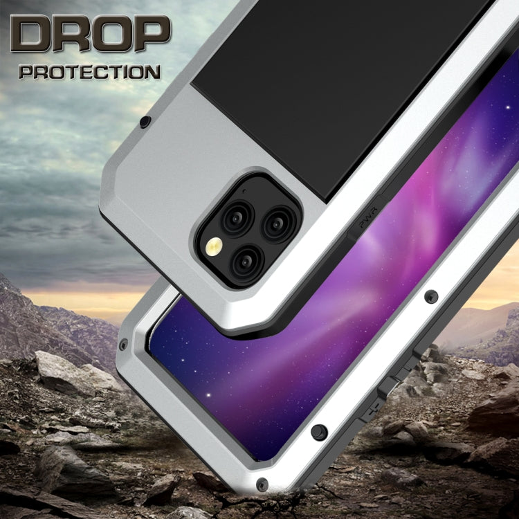 For iPhone 11 Pro Max Metal Armor Triple Proofing Protective Case