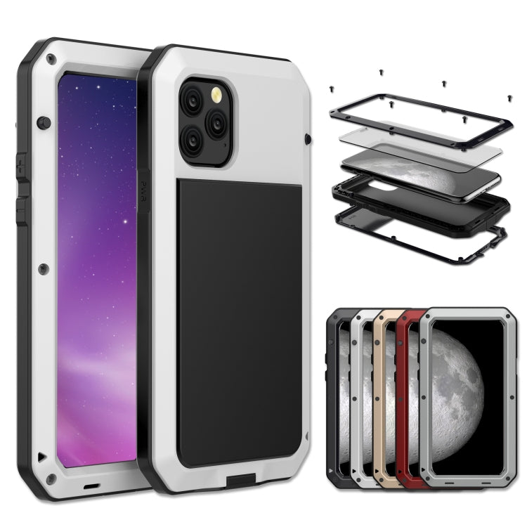 For iPhone 11 Pro Max Metal Armor Triple Proofing Protective Case