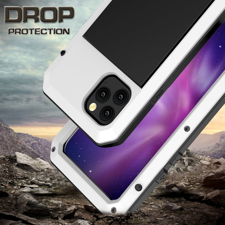 For iPhone 11 Pro Max Metal Armor Triple Proofing Protective Case