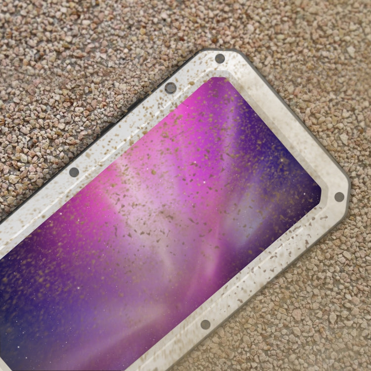 For iPhone 11 Pro Max Metal Armor Triple Proofing Protective Case