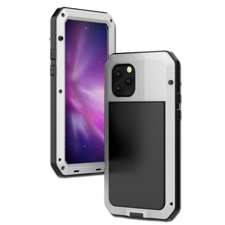 For iPhone 11 Pro Max Metal Armor Triple Proofing Protective Case