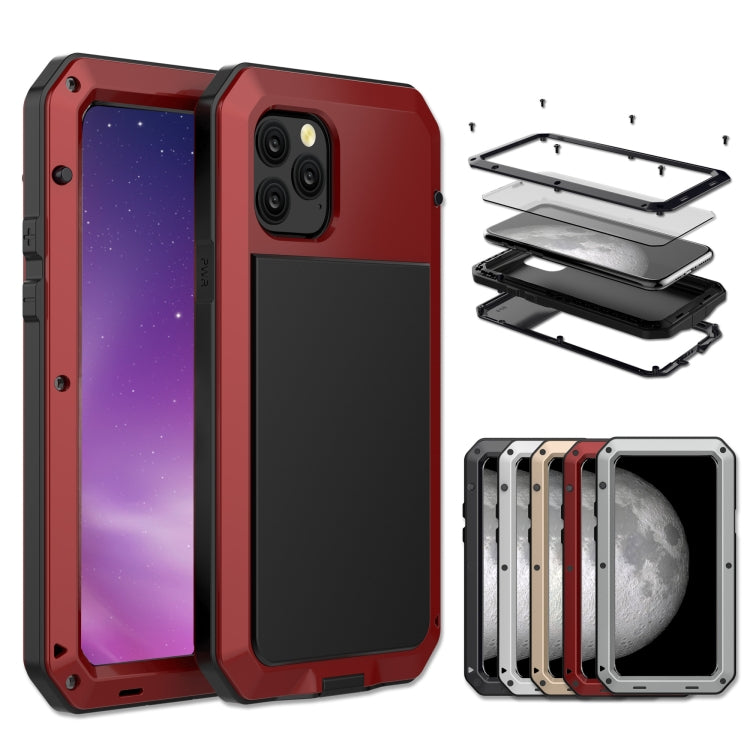 For iPhone 11 Pro Max Metal Armor Triple Proofing Protective Case