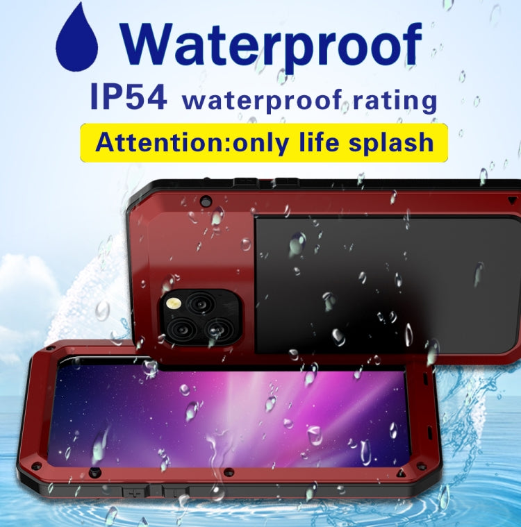 For iPhone 11 Pro Max Metal Armor Triple Proofing Protective Case