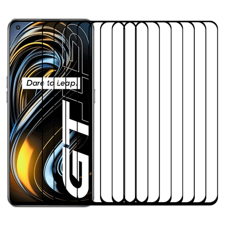 For OPPO Realme GT 5G / Realme GT Master 25 PCS Full Glue Full Screen Tempered Glass Film