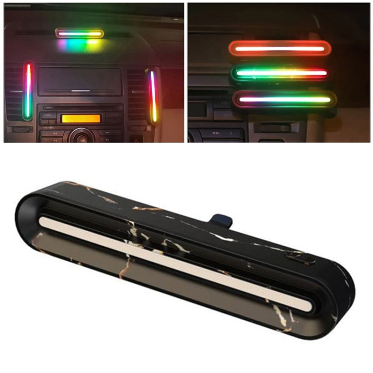 Car Air Outlet Aromatherapy Creative Intelligent Voice Control Atmosphere Lamp