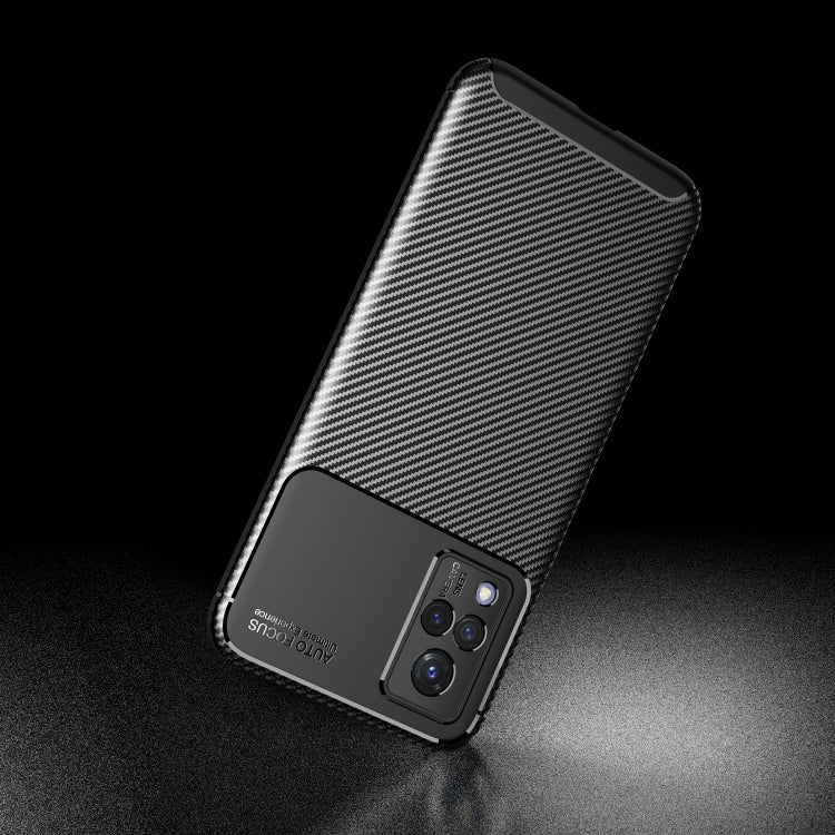 For vivo S9 Carbon Fiber Texture Shockproof TPU Case