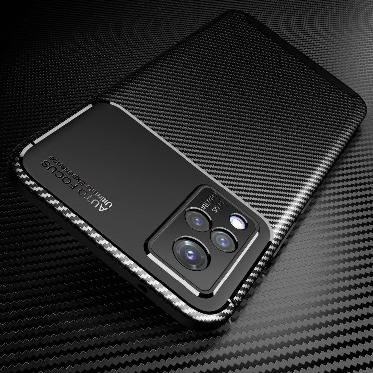 For vivo S9 Carbon Fiber Texture Shockproof TPU Case