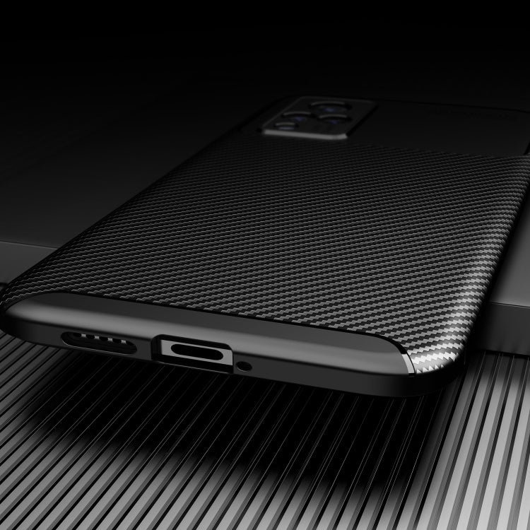 For vivo S9 Carbon Fiber Texture Shockproof TPU Case