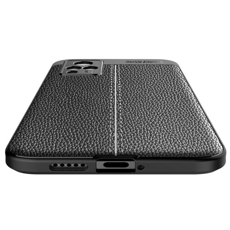 For vivo S9 Litchi Texture TPU Shockproof Case