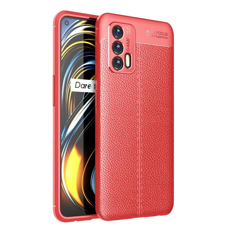 For OPPO Realme GT 5G Litchi Texture TPU Shockproof Case
