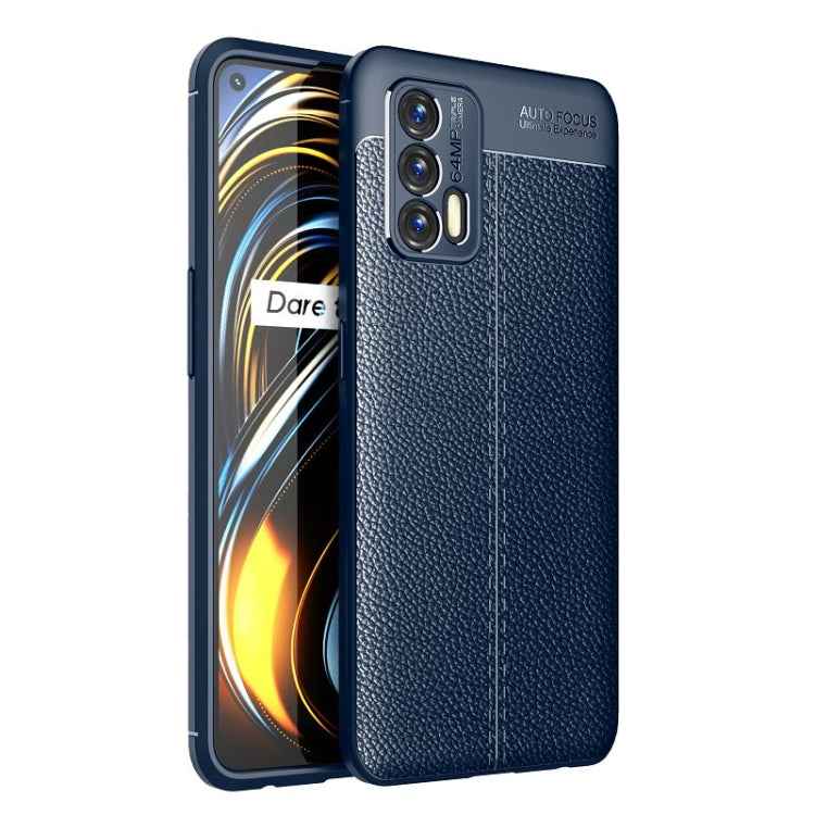 For OPPO Realme GT 5G Litchi Texture TPU Shockproof Case