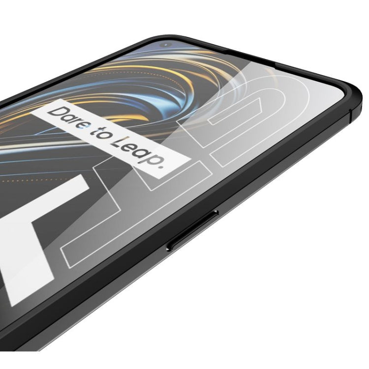 For OPPO Realme GT 5G Litchi Texture TPU Shockproof Case