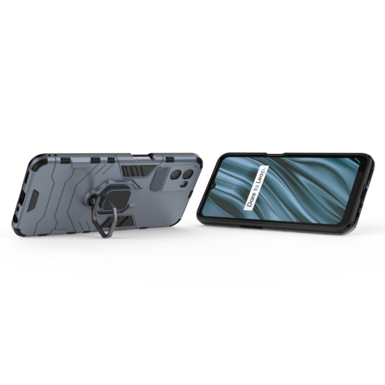 For OPPO Realme V11 5G Shockproof PC + TPU Protective Case with Magnetic Ring Holder