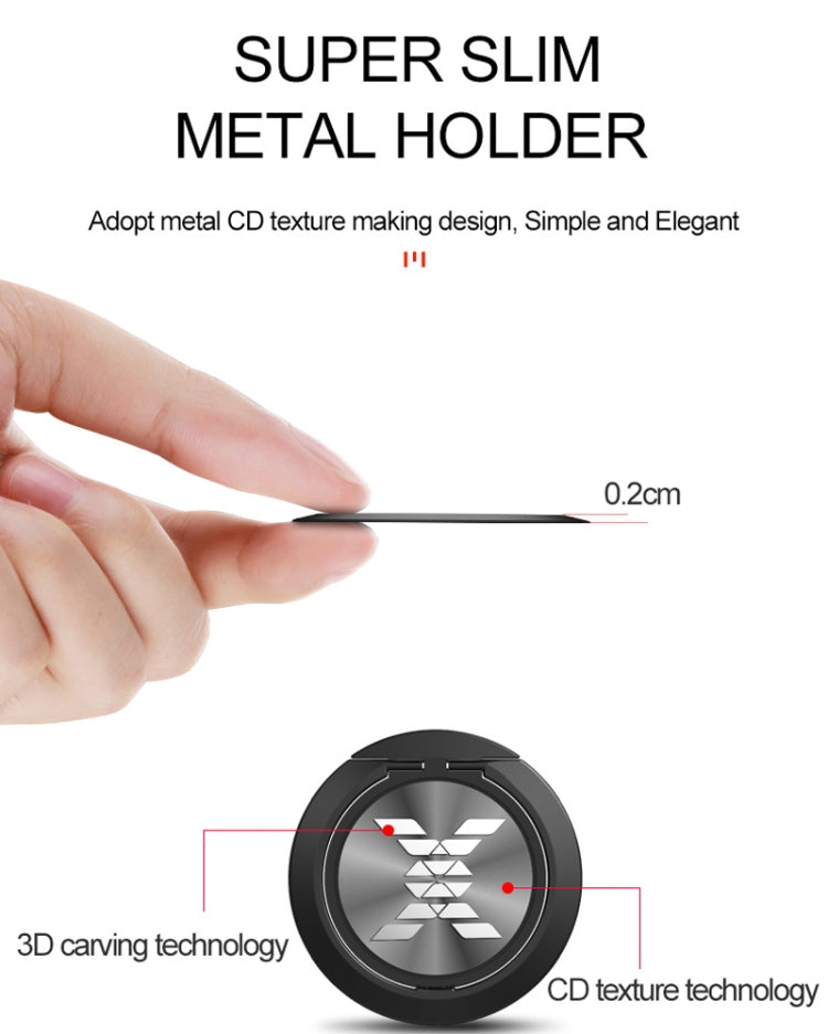 For Vivo X9 Plus XINLI Stitching Cloth Texture Shockproof TPU Protective Case with Ring Holder