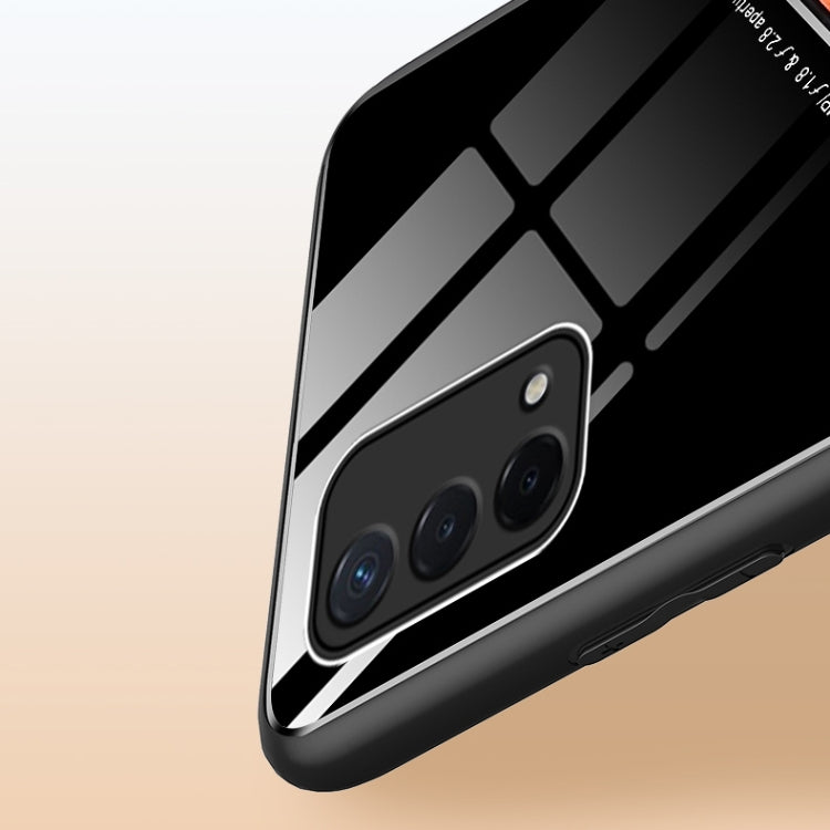 For OPPO A93 All-inclusive Leather + Organic Glass Protective Case with Metal Iron Sheet