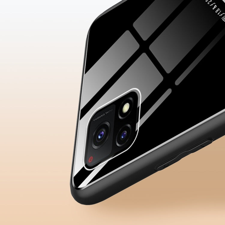 For vivo Y52s 5G All-inclusive Leather + Organic Glass Protective Case with Metal Iron Sheet