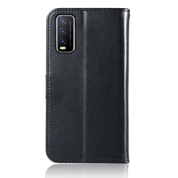 For vivo Y11s Wind Chime Owl Embossing Pattern Horizontal Flip Leather Case with Holder & Card Slots & Wallet