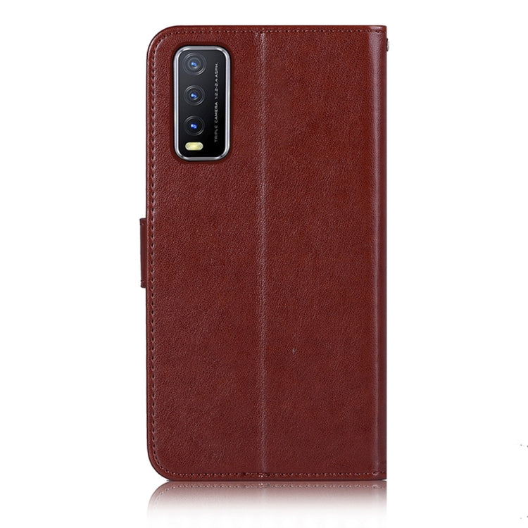 For vivo Y11s Wind Chime Owl Embossing Pattern Horizontal Flip Leather Case with Holder & Card Slots & Wallet