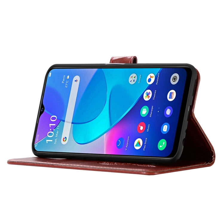 For vivo Y20s Wind Chime Owl Embossing Pattern Horizontal Flip Leather Case with Holder & Card Slots & Wallet