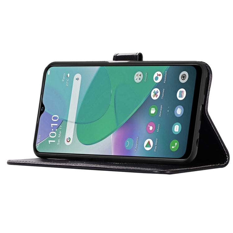 For vivo Y70 Wind Chime Owl Embossing Pattern Horizontal Flip Leather Case with Holder & Card Slots & Wallet