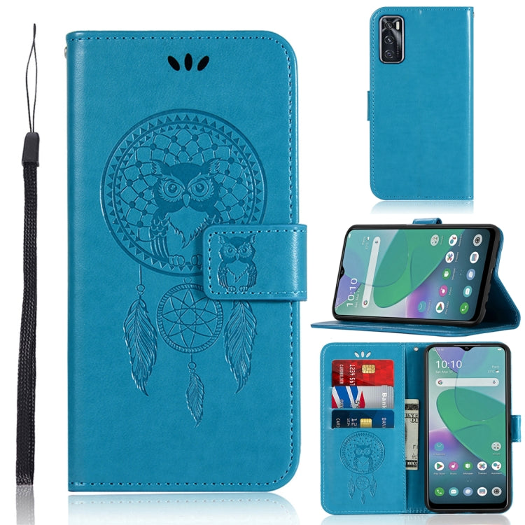 For vivo Y70 Wind Chime Owl Embossing Pattern Horizontal Flip Leather Case with Holder & Card Slots & Wallet