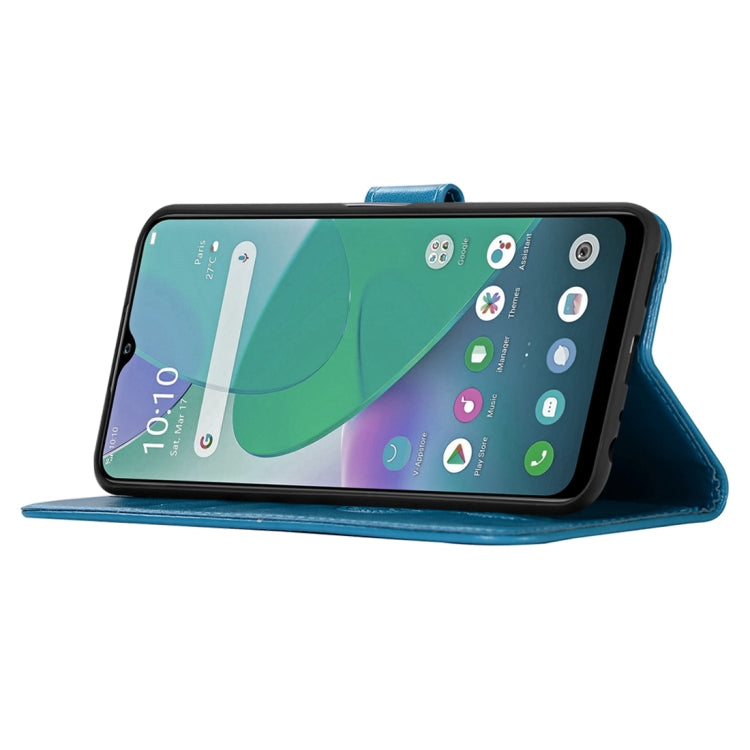 For vivo Y70 Wind Chime Owl Embossing Pattern Horizontal Flip Leather Case with Holder & Card Slots & Wallet