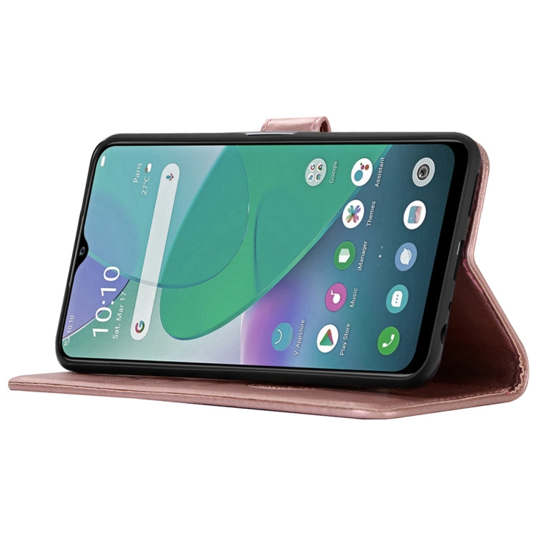 For vivo Y70 Wind Chime Owl Embossing Pattern Horizontal Flip Leather Case with Holder & Card Slots & Wallet