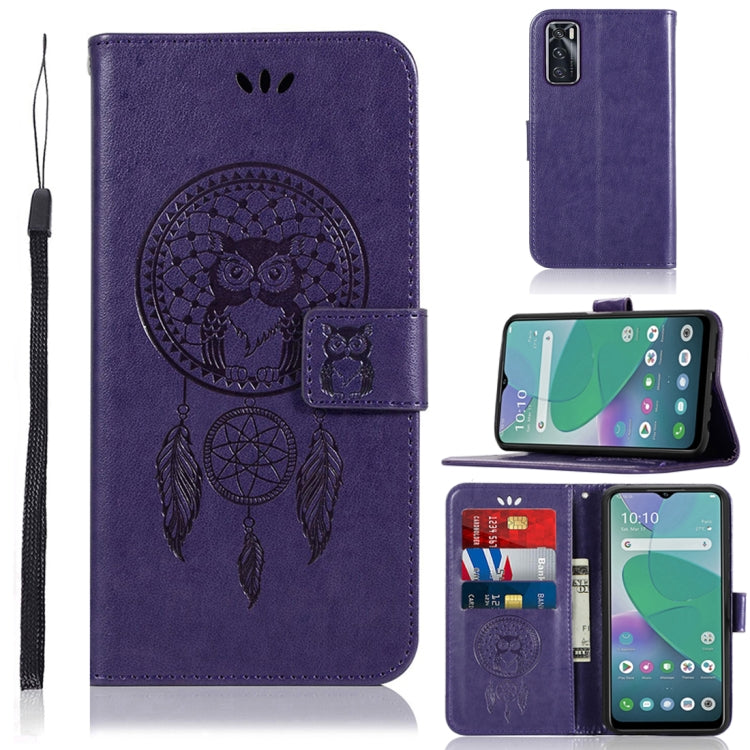 For vivo Y70 Wind Chime Owl Embossing Pattern Horizontal Flip Leather Case with Holder & Card Slots & Wallet