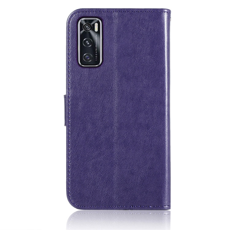 For vivo Y70 Wind Chime Owl Embossing Pattern Horizontal Flip Leather Case with Holder & Card Slots & Wallet